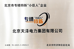 北京市專精特新“小巨人”企業(yè)